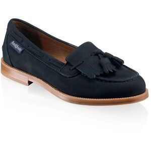 Russell & Bromley ‘Chester’ Nubuck Tassel Loafer in Navy